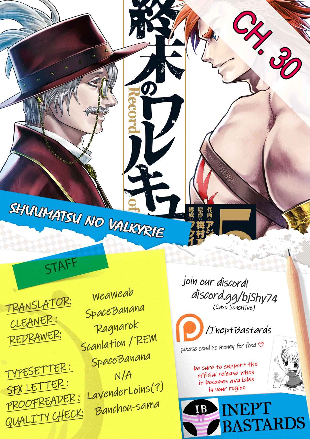 Shuumatsu no Valkyrie Chapter 30 - Page 1