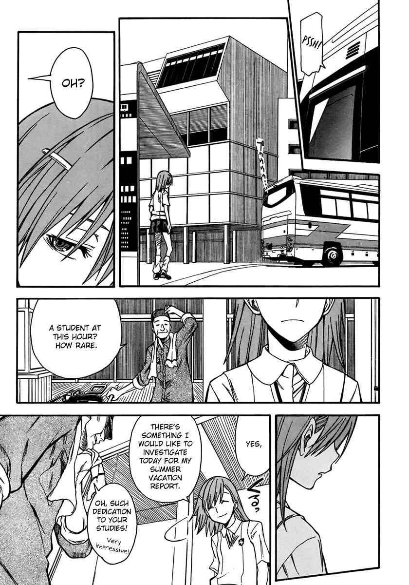 Toaru Majutsu no Index Gaiden: Toaru Kagaku no Railgun Chapter 33 - Page 10