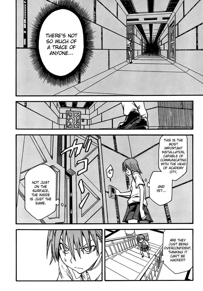 Toaru Majutsu no Index Gaiden: Toaru Kagaku no Railgun Chapter 33 - Page 21
