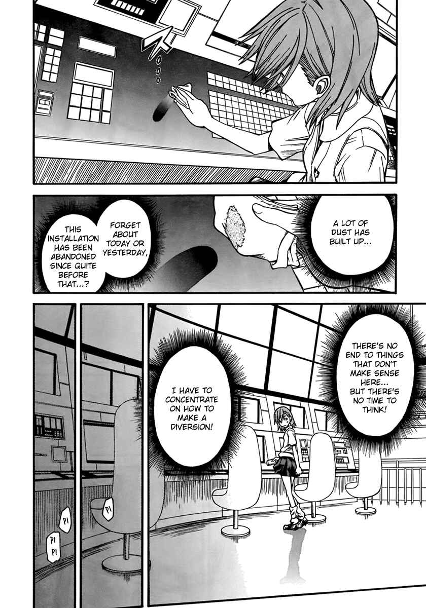 Toaru Majutsu no Index Gaiden: Toaru Kagaku no Railgun Chapter 33 - Page 23