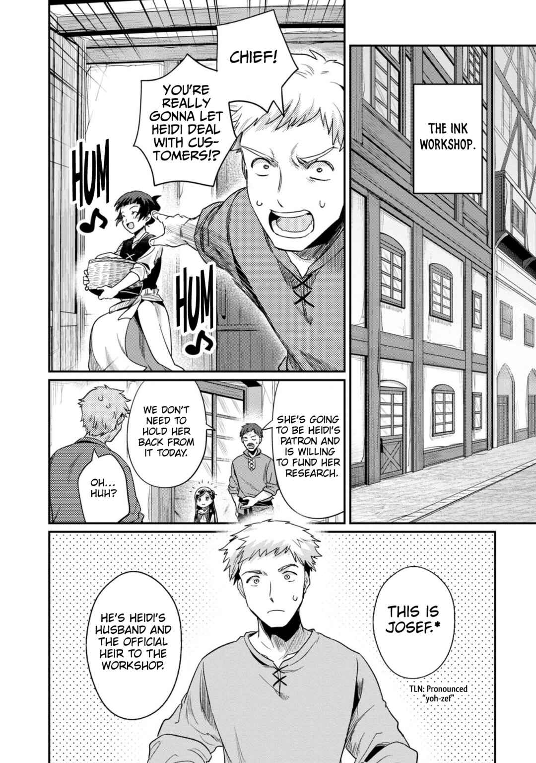 Honzuki no Gekokujou: Shisho ni Naru tame ni wa Shudan o Erandeiraremasen—Dai-2 Bu: Hon no Tamenara Miko ni Naru! Chapter 53 - Page 23