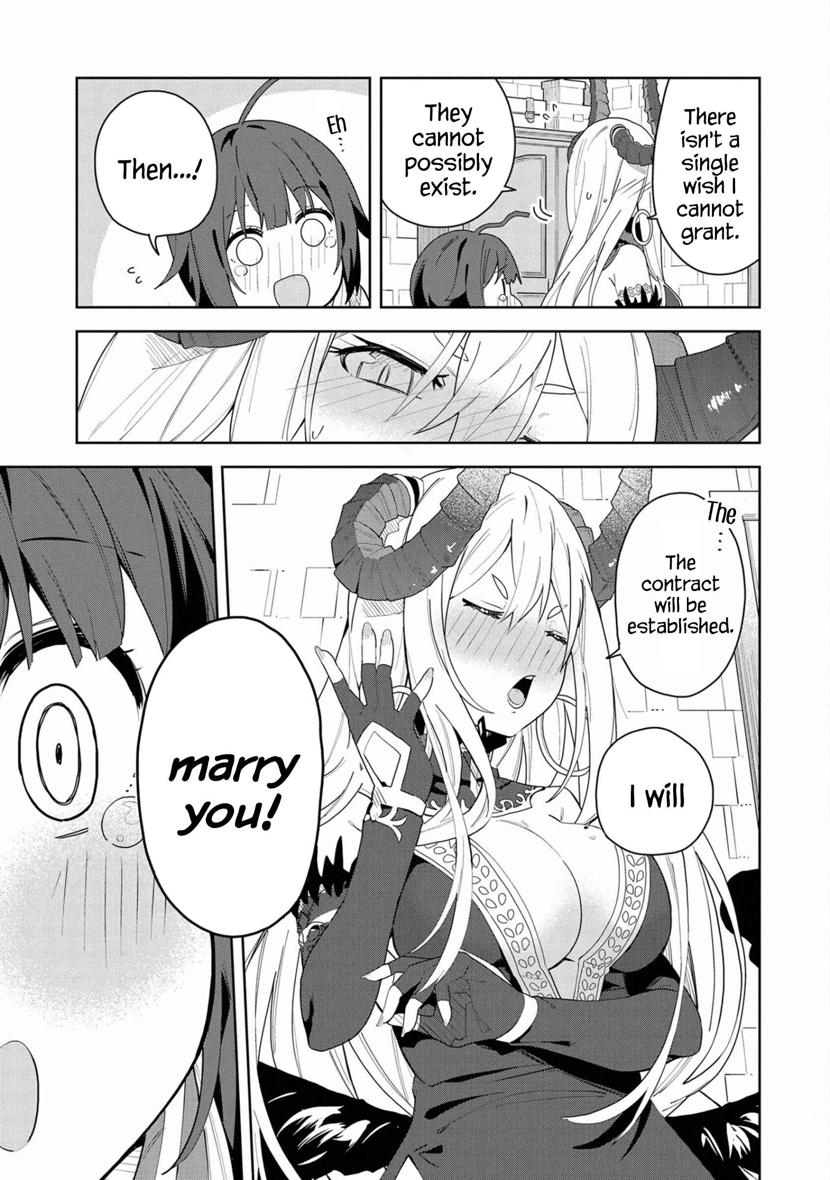 Negai o Kanaete Moraou to Akuma o Shoukan Shita kedo, Kawaikatta node Kekkon Shimashita ~Akuma no Niizuma~ Chapter 1 - Page 25