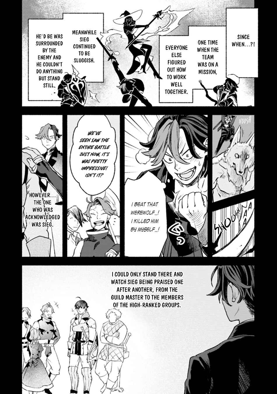Sono Monban, Saikyou ni Tsuki: Tsuihou Sareta Bougyoryoku 9999 no Senshi, Outo no Monban to shite Musou Suru Chapter 12 - Page 10