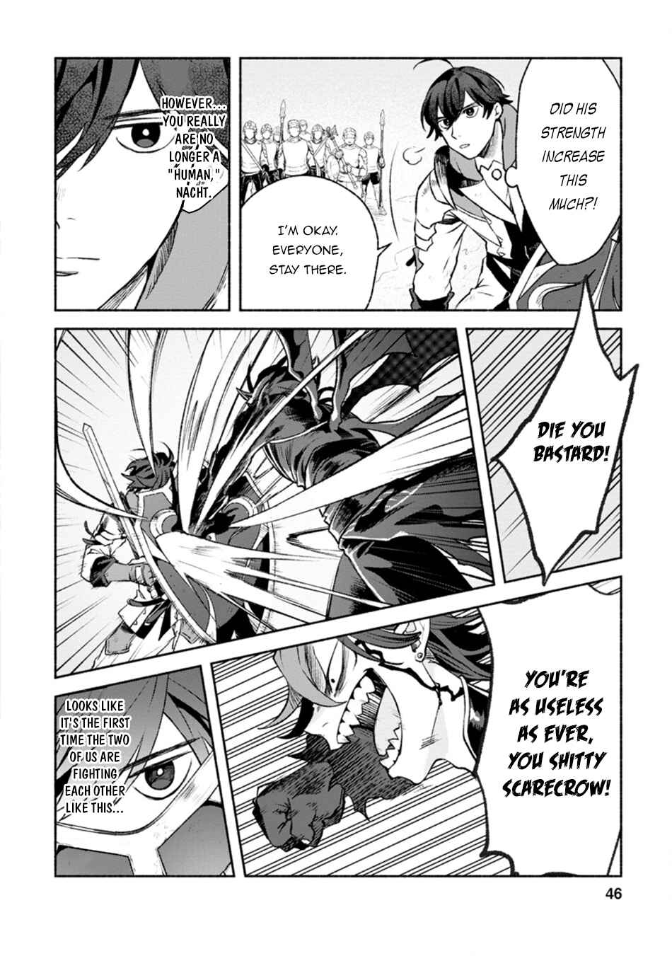 Sono Monban, Saikyou ni Tsuki: Tsuihou Sareta Bougyoryoku 9999 no Senshi, Outo no Monban to shite Musou Suru Chapter 12 - Page 15