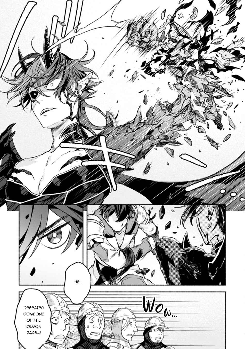 Sono Monban, Saikyou ni Tsuki: Tsuihou Sareta Bougyoryoku 9999 no Senshi, Outo no Monban to shite Musou Suru Chapter 12 - Page 20