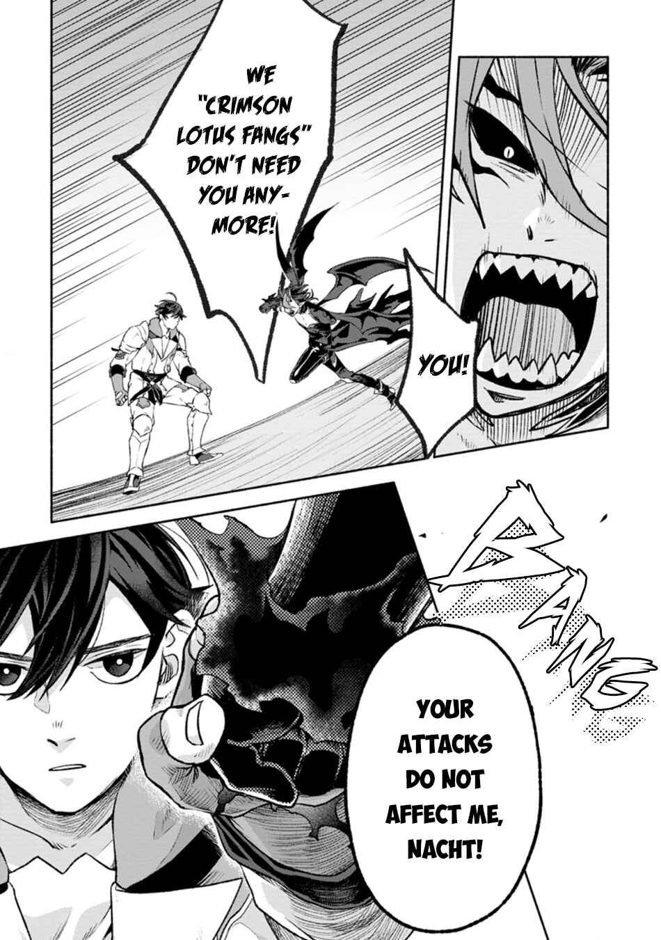 Sono Monban, Saikyou ni Tsuki: Tsuihou Sareta Bougyoryoku 9999 no Senshi, Outo no Monban to shite Musou Suru Chapter 12 - Page 24