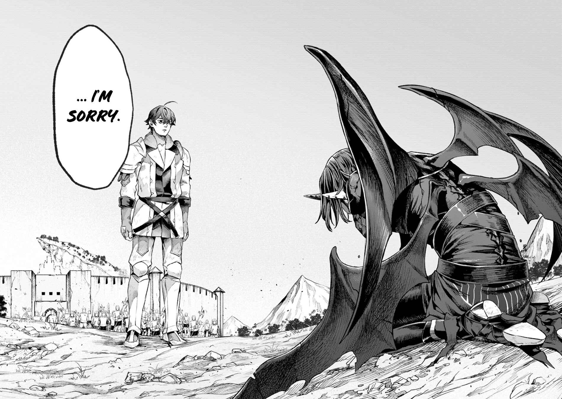 Sono Monban, Saikyou ni Tsuki: Tsuihou Sareta Bougyoryoku 9999 no Senshi, Outo no Monban to shite Musou Suru Chapter 12 - Page 29