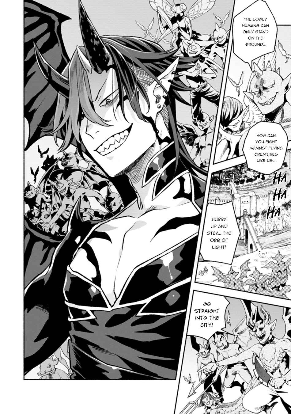 Sono Monban, Saikyou ni Tsuki: Tsuihou Sareta Bougyoryoku 9999 no Senshi, Outo no Monban to shite Musou Suru Chapter 12 - Page 3