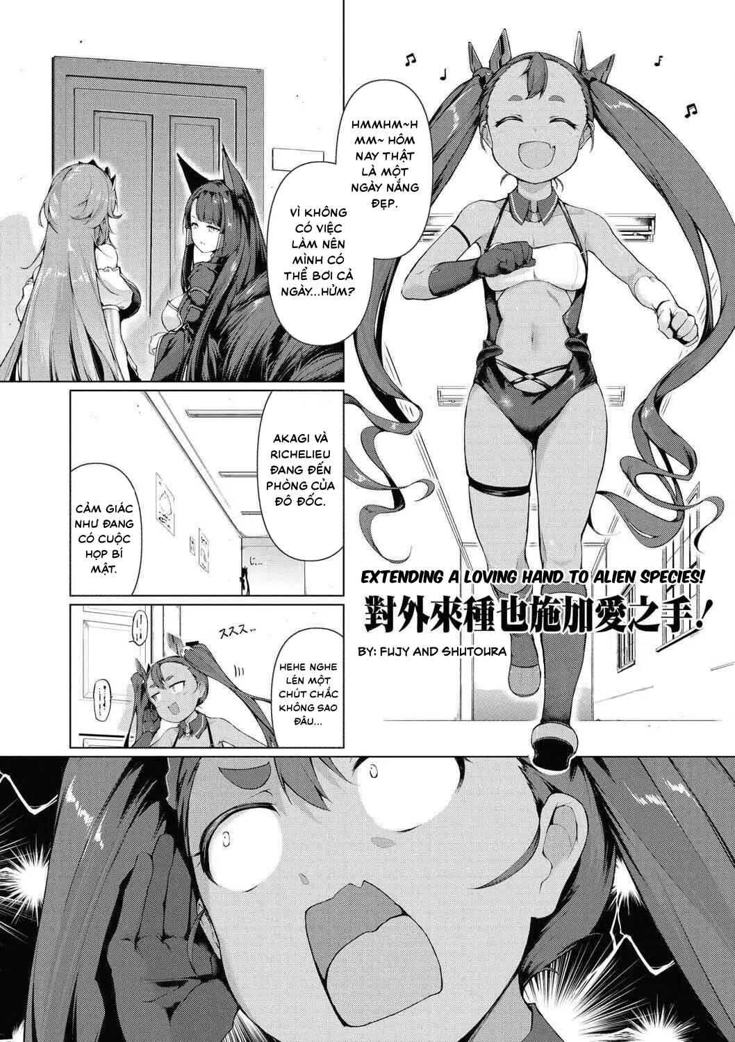 Azur Lane Comic Anthology Breaking!! Chapter 2 - Page 1