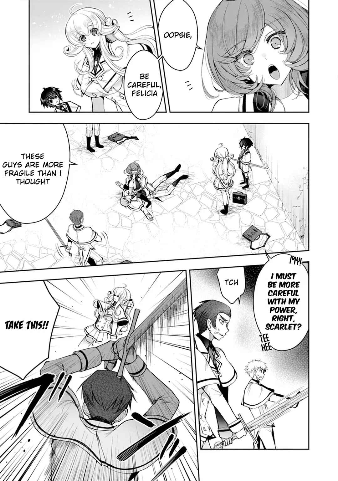 Ochikobore Yuusha to Rikka no Majo Chapter 3 - Page 23