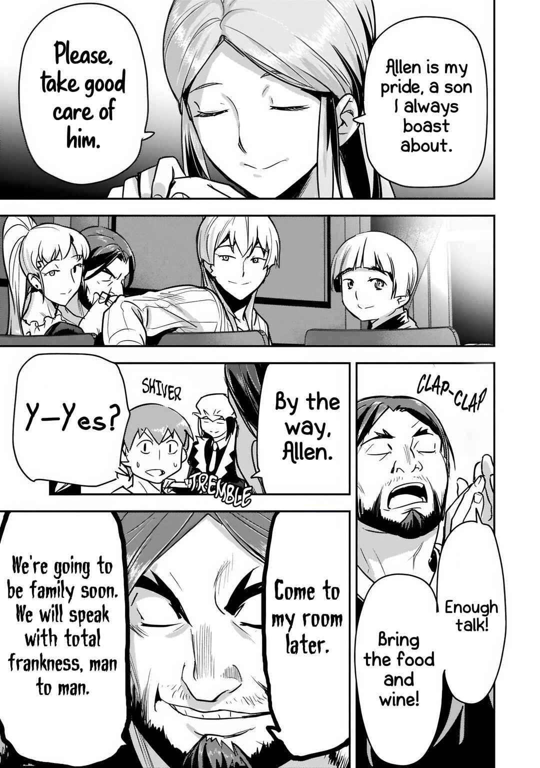 Chounin A wa Akuyaku Reijou o Doushitemo Sukuitai: Dobu to Sora to Koori no Himegimi Chapter 43.2 - Page 14