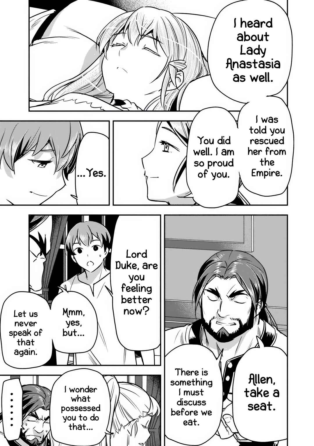 Chounin A wa Akuyaku Reijou o Doushitemo Sukuitai: Dobu to Sora to Koori no Himegimi Chapter 43.2 - Page 8