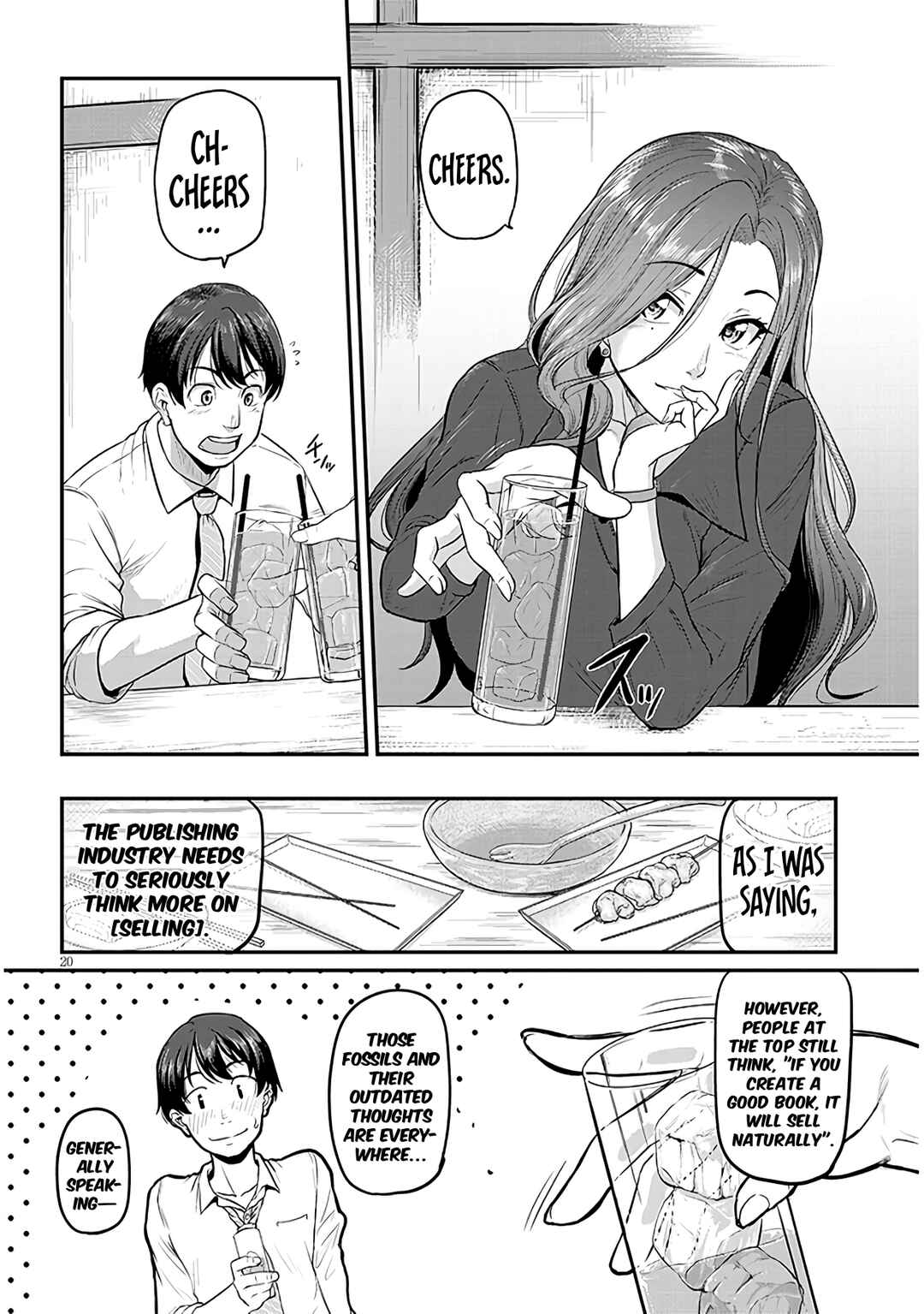 Shigotogaeri, Dokushin no Bijin Joushi ni Tanomarete Chapter 1 - Page 20