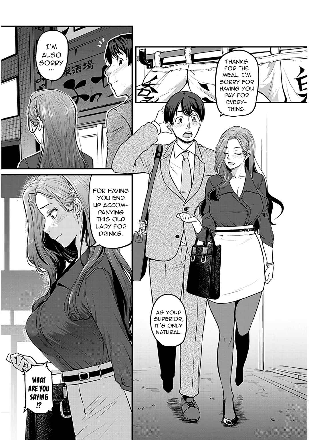 Shigotogaeri, Dokushin no Bijin Joushi ni Tanomarete Chapter 1 - Page 27