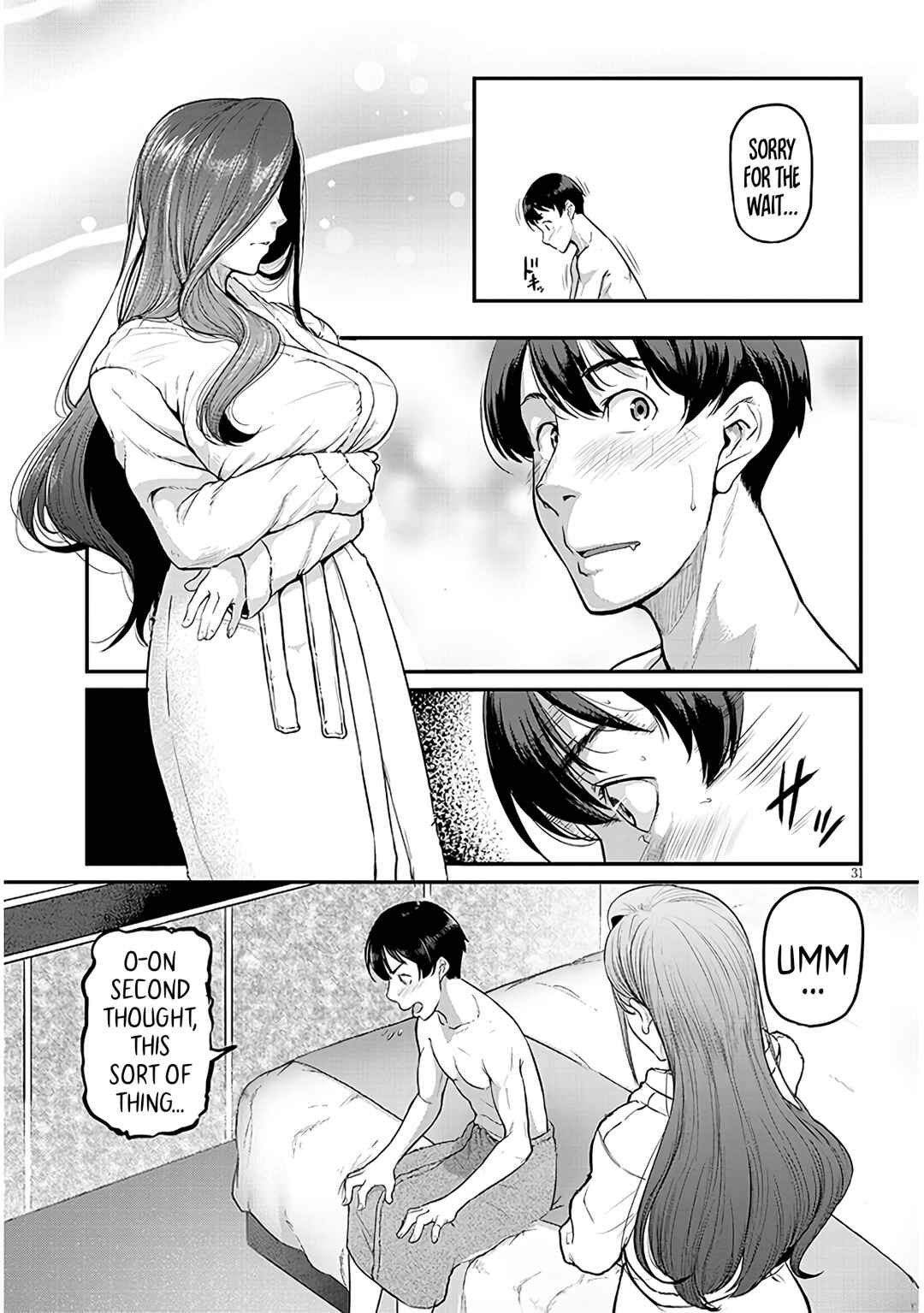 Shigotogaeri, Dokushin no Bijin Joushi ni Tanomarete Chapter 1 - Page 31