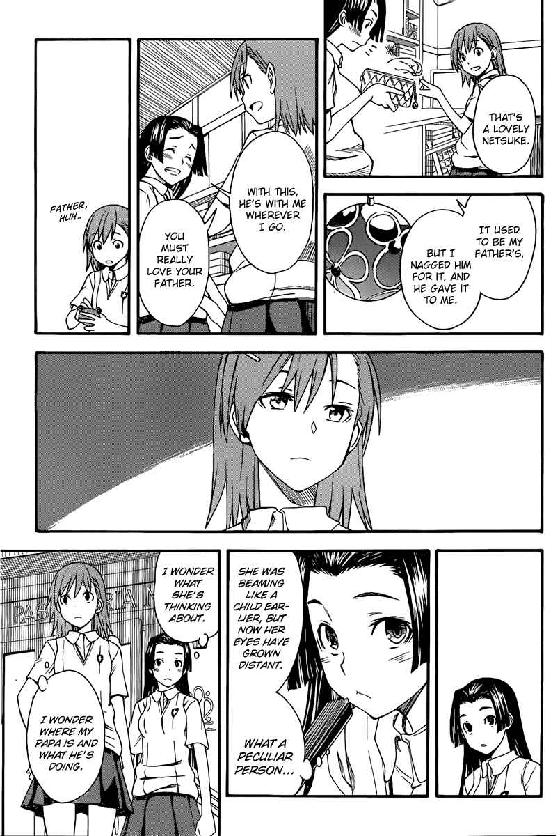 Toaru Majutsu no Index Gaiden: Toaru Kagaku no Railgun Chapter 40 - Page 21