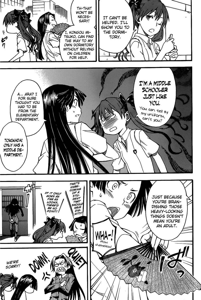 Toaru Majutsu no Index Gaiden: Toaru Kagaku no Railgun Chapter 40 - Page 9