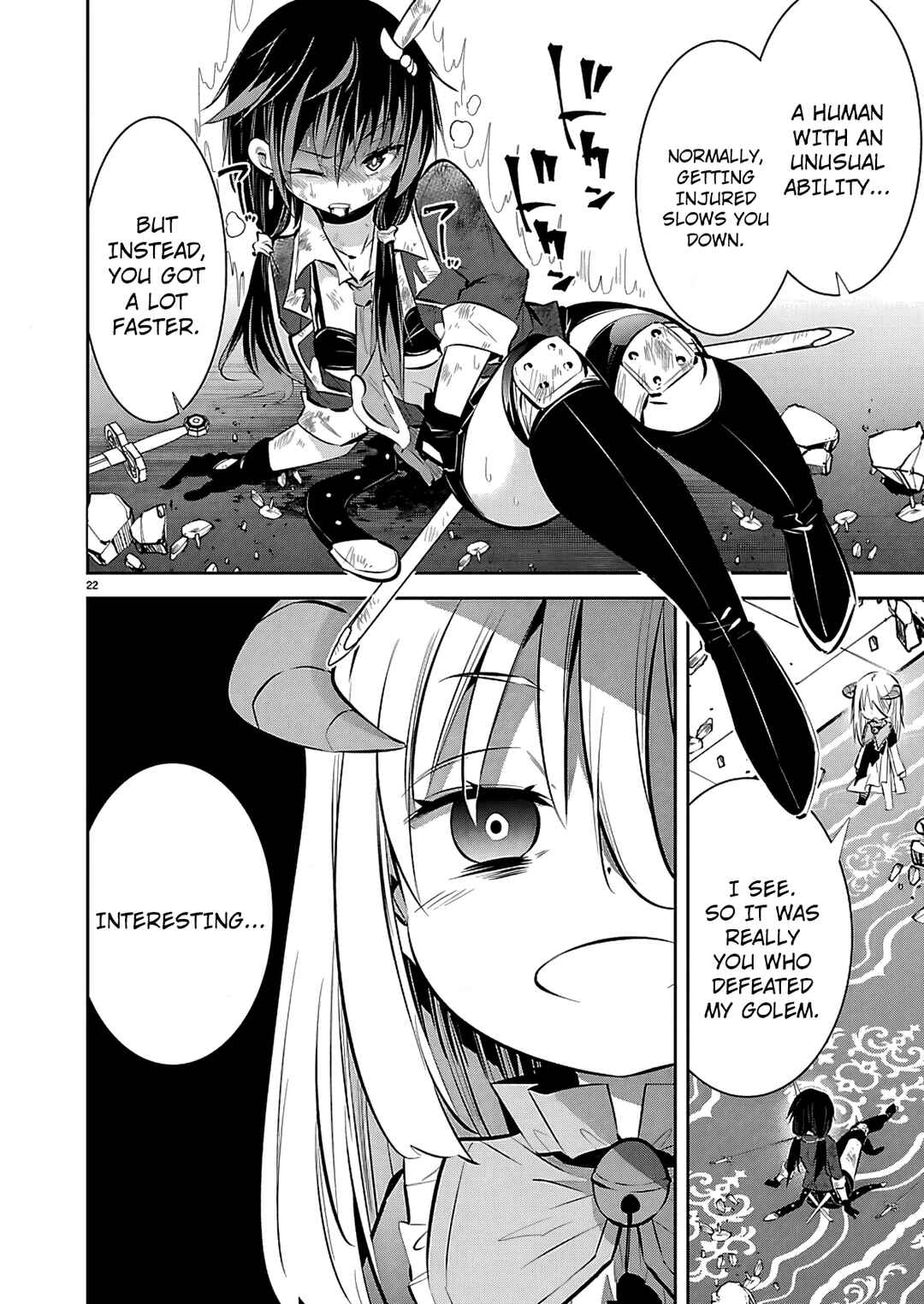 Ishi no Sekai no Zetchou Kenshi Chapter 2 - Page 23