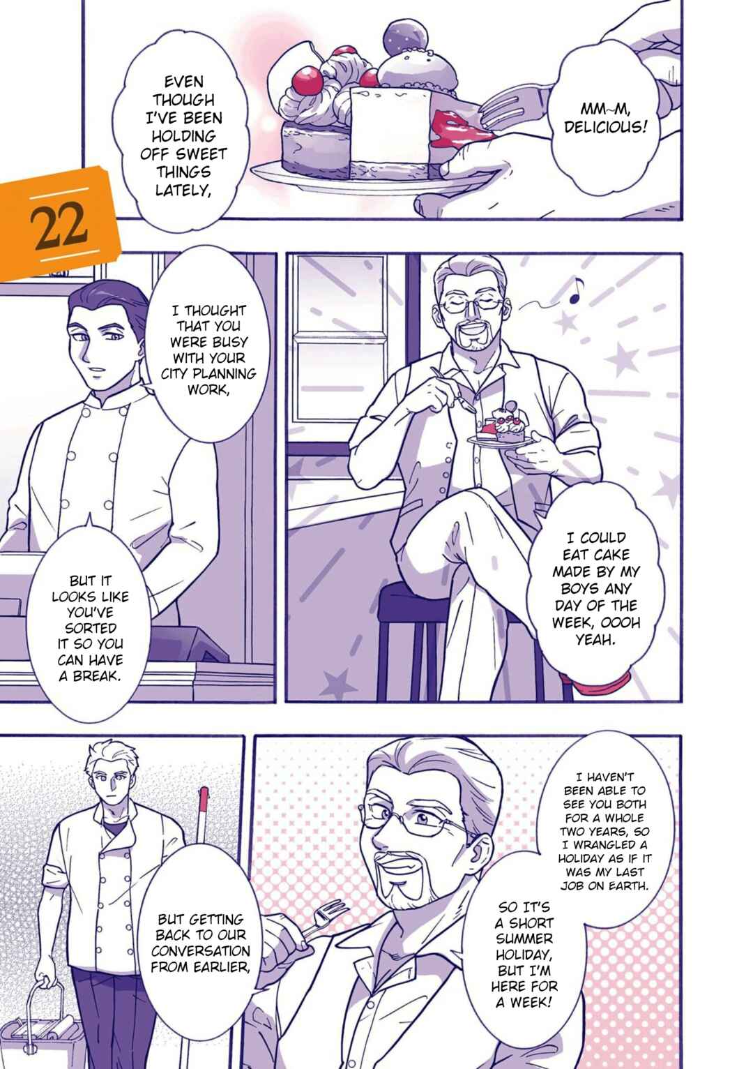 Patissier-san to Oujo-san Chapter 22 - Page 1