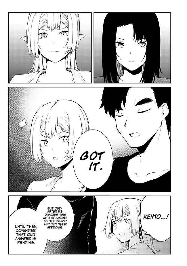 Mujintou de Elf to Kyoudou Seikatsu Chapter 24 - Page 12