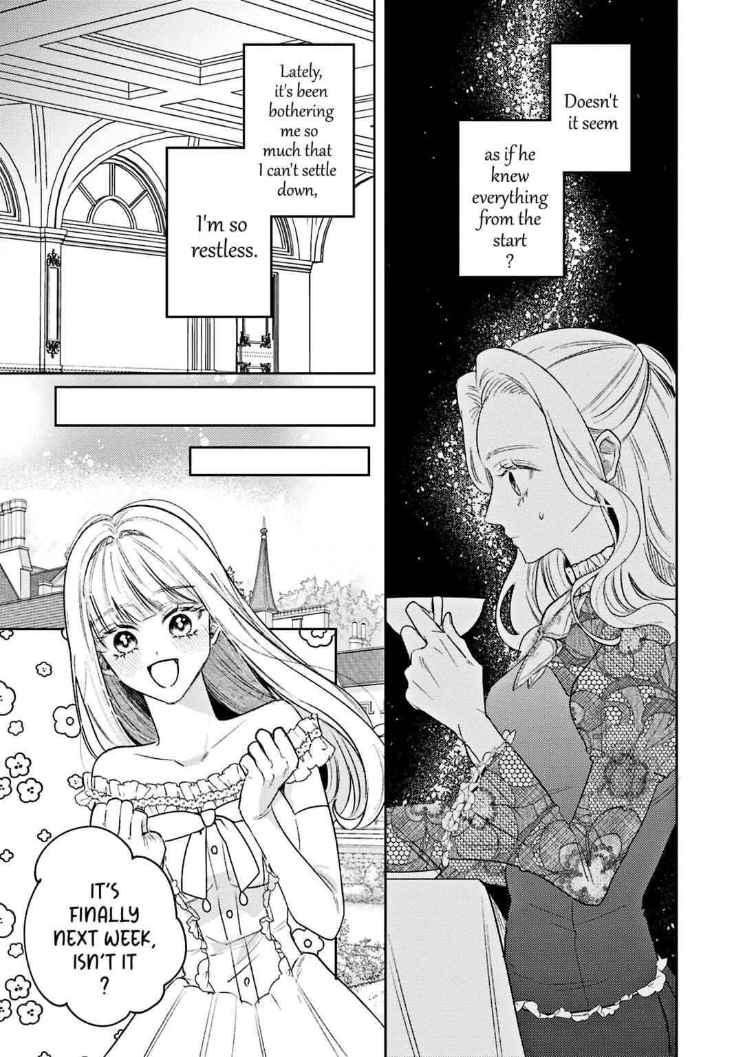 Ko, Konna Ikemen ga Watashi no Osananajimi de Kon'yakusha Desutte? Sasuga Akuyaku Reijou, Sore Kurai no Utsuwa Janakereba Konna Taiyaku Tsutomaranai Wa Chapter 21 - Page 9