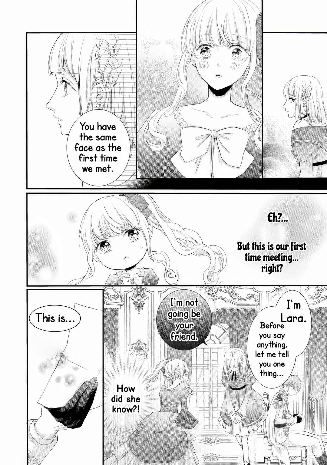 Konyakusha ni Wasurerareta Watashi Ringoku no Koutaishi Denka to Gisou Kon'yaku Suru Koto ni Narimashita (※Tadashi, Denka no Honmei wa Watashi Mitai desu!?) Chapter 4 - Page 19