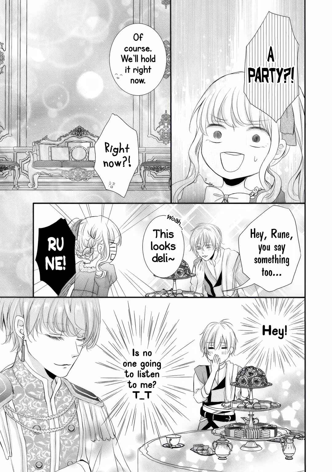 Konyakusha ni Wasurerareta Watashi Ringoku no Koutaishi Denka to Gisou Kon'yaku Suru Koto ni Narimashita (※Tadashi, Denka no Honmei wa Watashi Mitai desu!?) Chapter 4 - Page 24