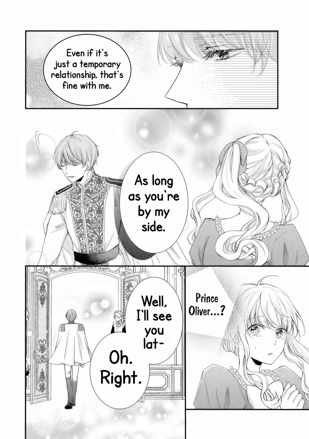 Konyakusha ni Wasurerareta Watashi Ringoku no Koutaishi Denka to Gisou Kon'yaku Suru Koto ni Narimashita (※Tadashi, Denka no Honmei wa Watashi Mitai desu!?) Chapter 4 - Page 25
