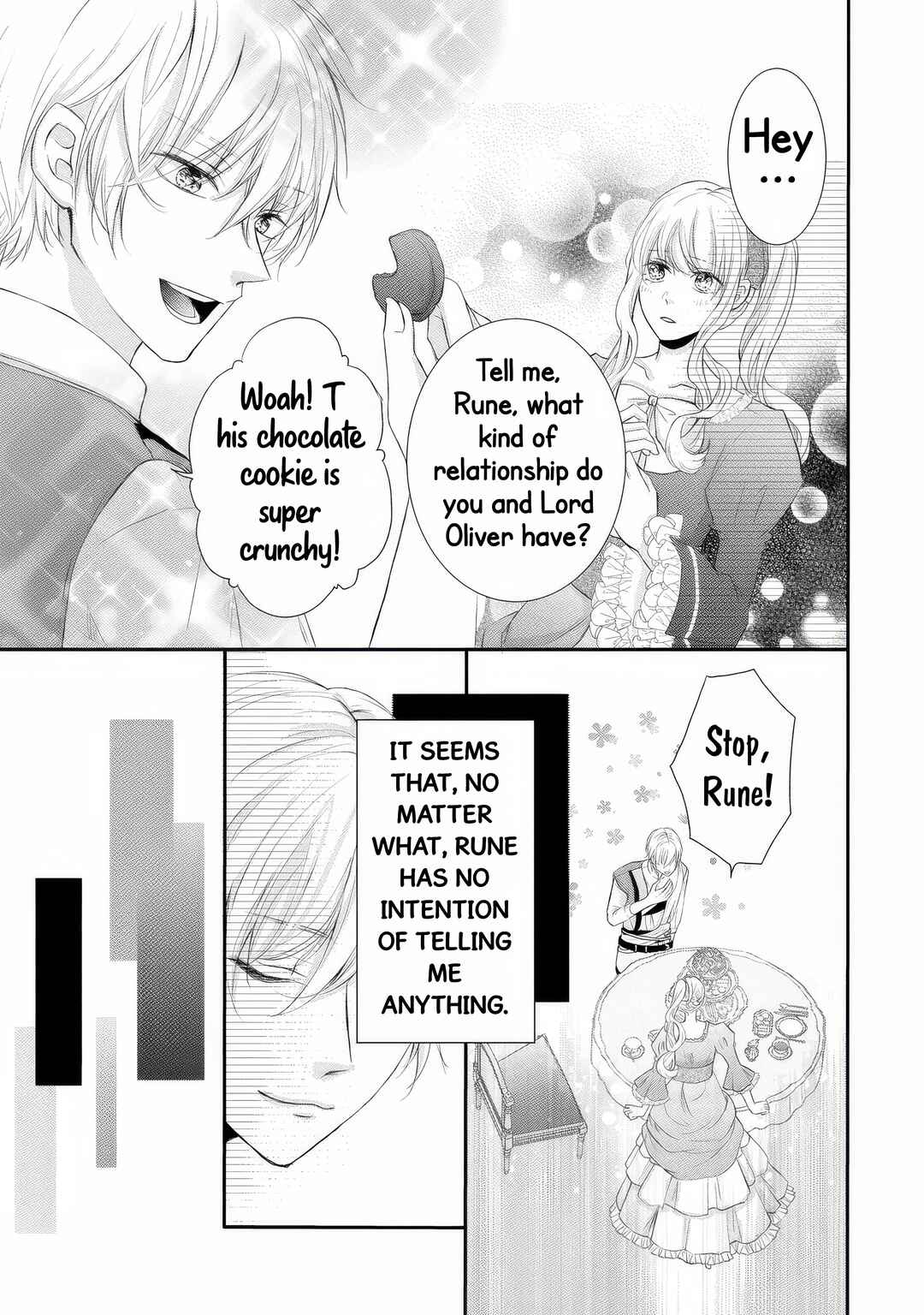 Konyakusha ni Wasurerareta Watashi Ringoku no Koutaishi Denka to Gisou Kon'yaku Suru Koto ni Narimashita (※Tadashi, Denka no Honmei wa Watashi Mitai desu!?) Chapter 4 - Page 32