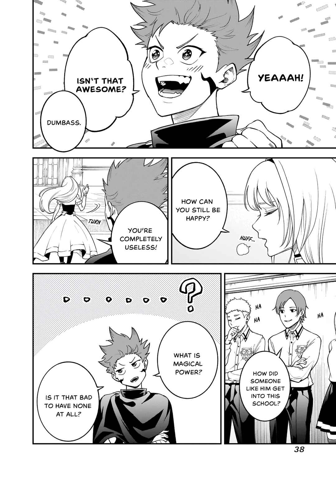 Maryoku Zetsumu no Ryuuken Tsukai ~Maryoku Zero no Ryuuou no Musuko, Bocchi Yueni, Tomodachi wo Tsukuru Tameni Madou Gakuen de Musou Suru~ Chapter 1 - Page 35