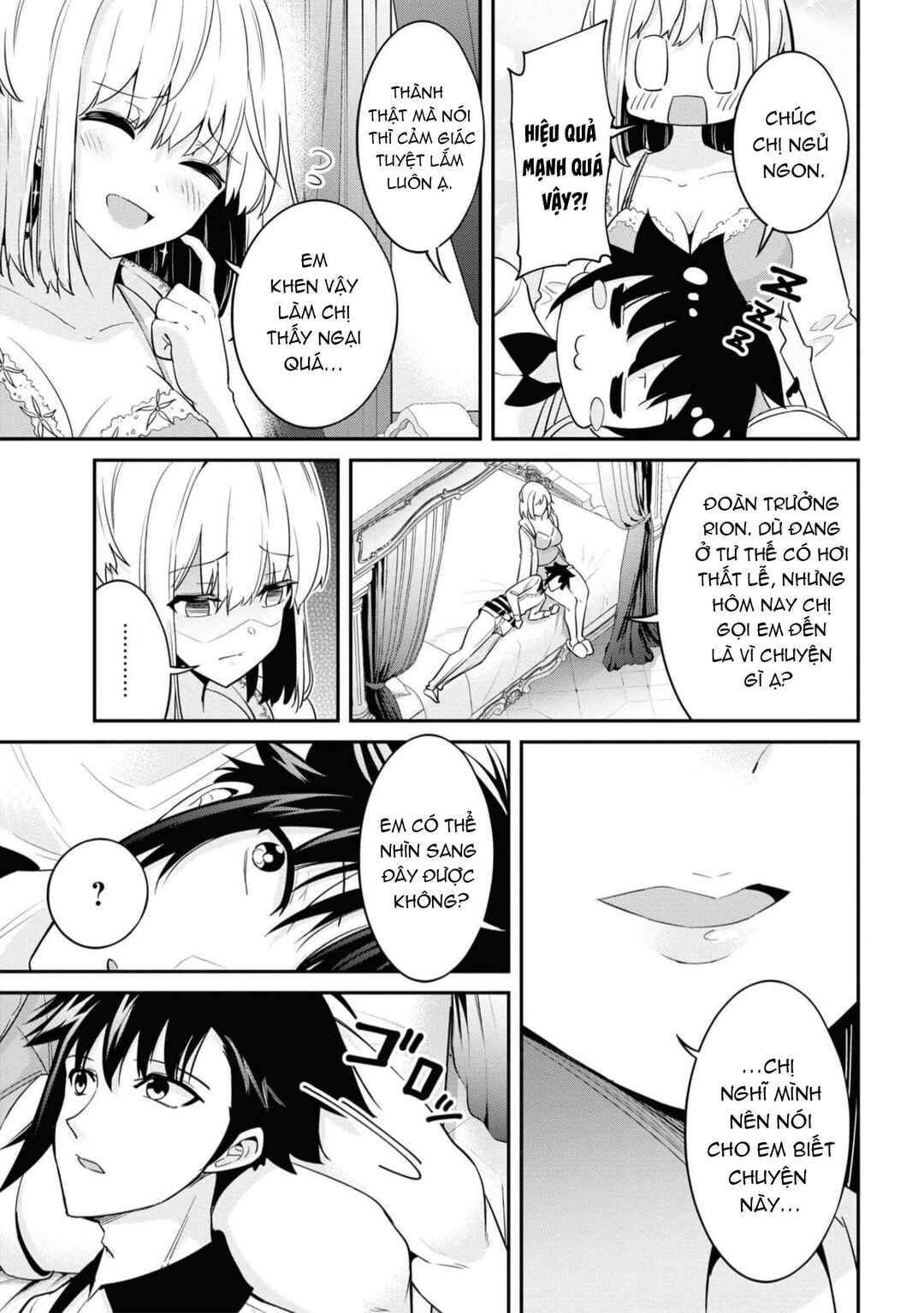 Seikishi ni Natta kedo Danchou no Oppai ga Sugosugite Kokoro ga Kiyomerarenai Chapter 11 - Page 10