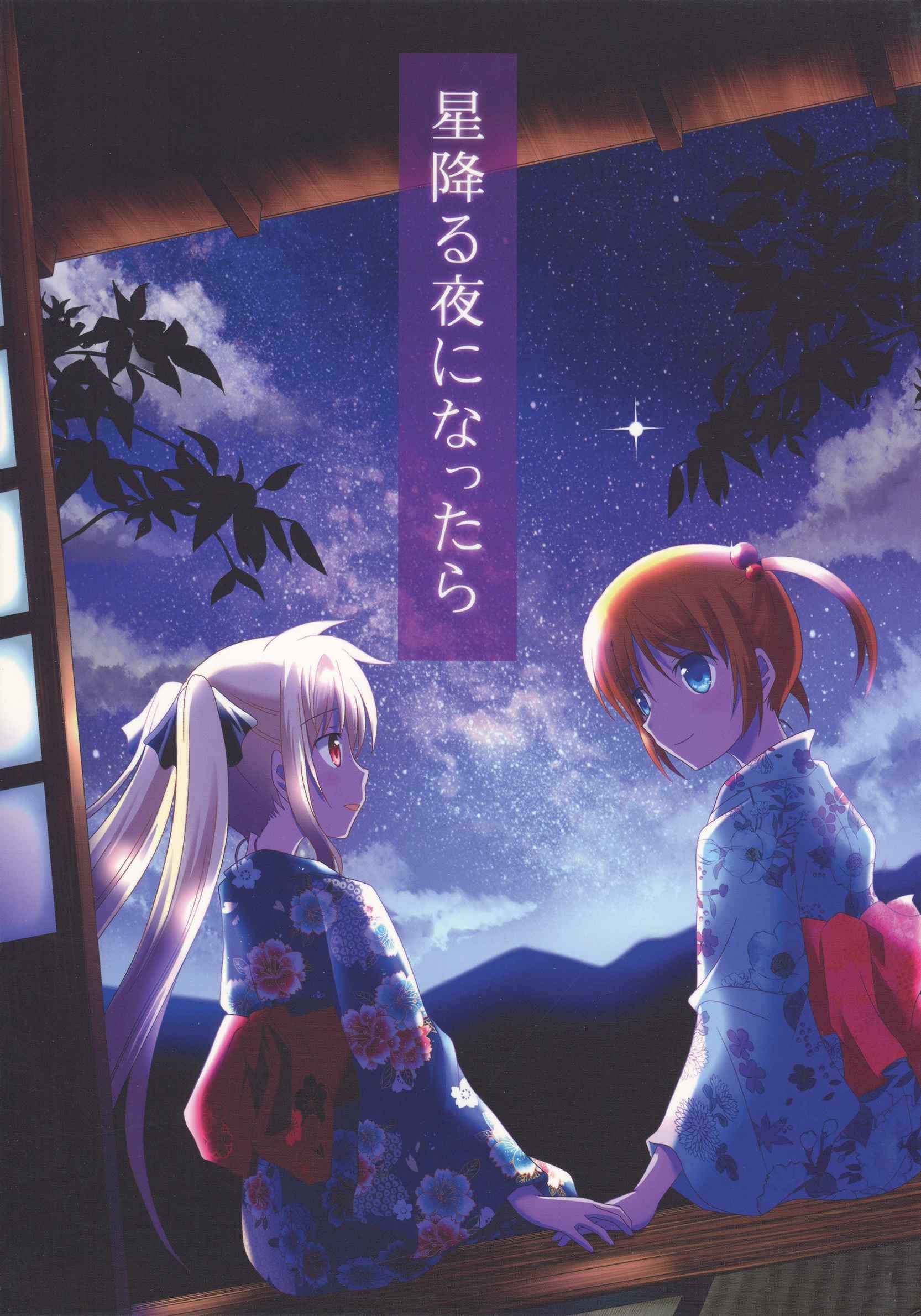 Mahou Shoujo Lyrical Nanoha - When The Starry Night Comes (Doujinshi) Chapter Um Tiro - Page 2