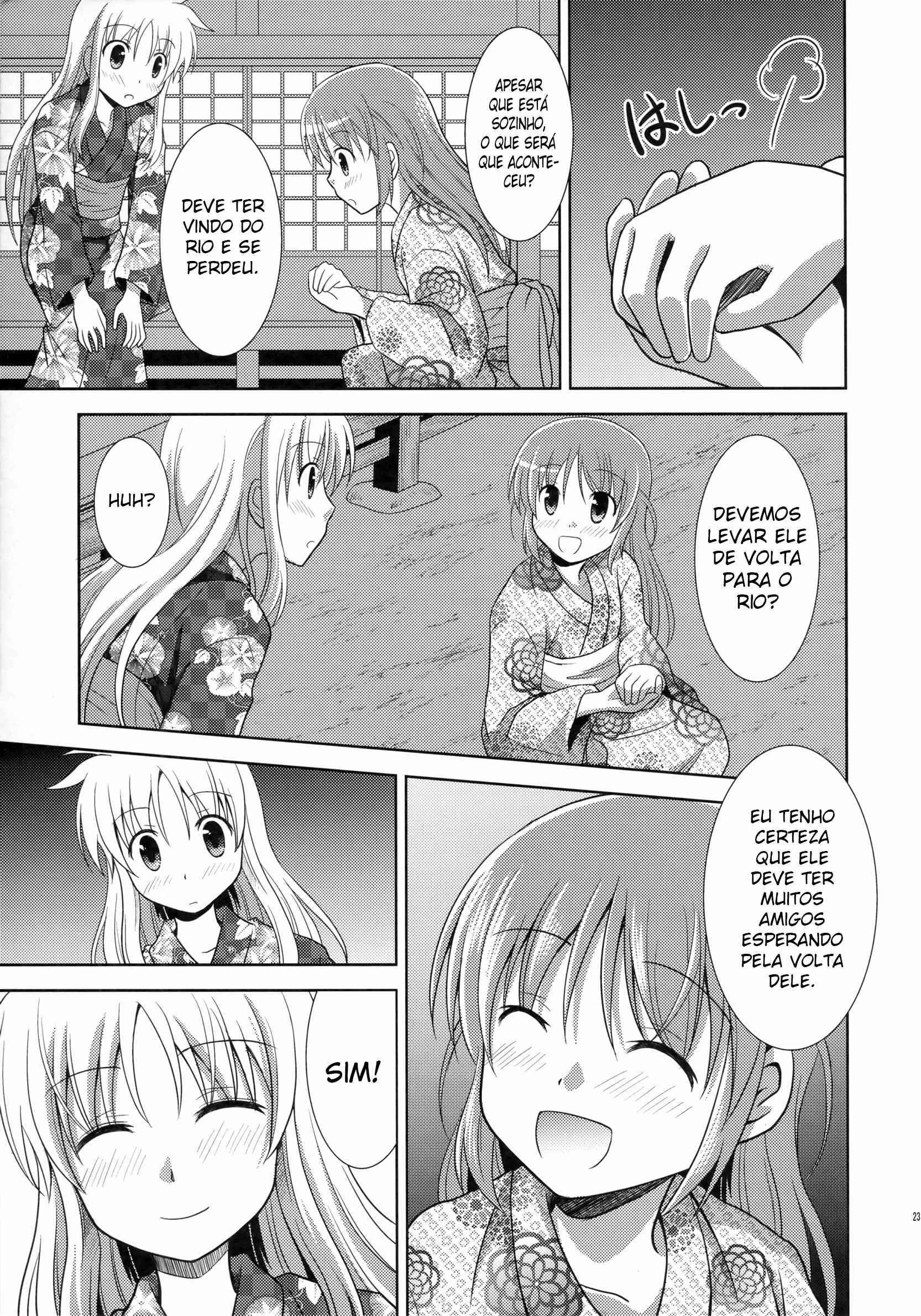 Mahou Shoujo Lyrical Nanoha - When The Starry Night Comes (Doujinshi) Chapter Um Tiro - Page 21