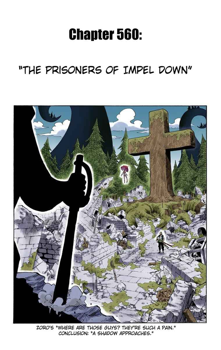 One Piece (Official Colored) Chapter 560 - Page 2
