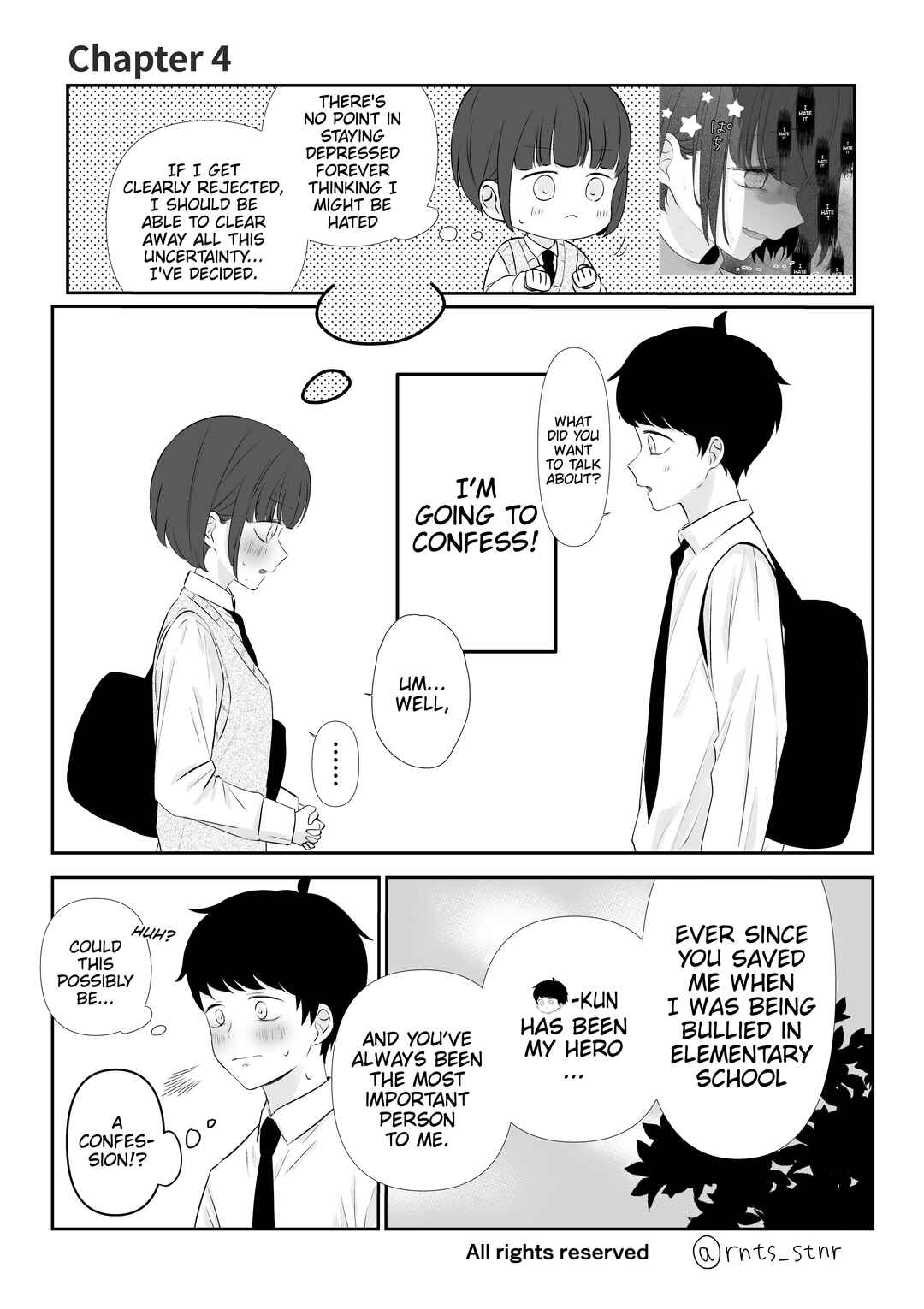 Ijime kara Tasuketa Osananajimi ga Yandere ni naru made Chapter 4 - Page 1