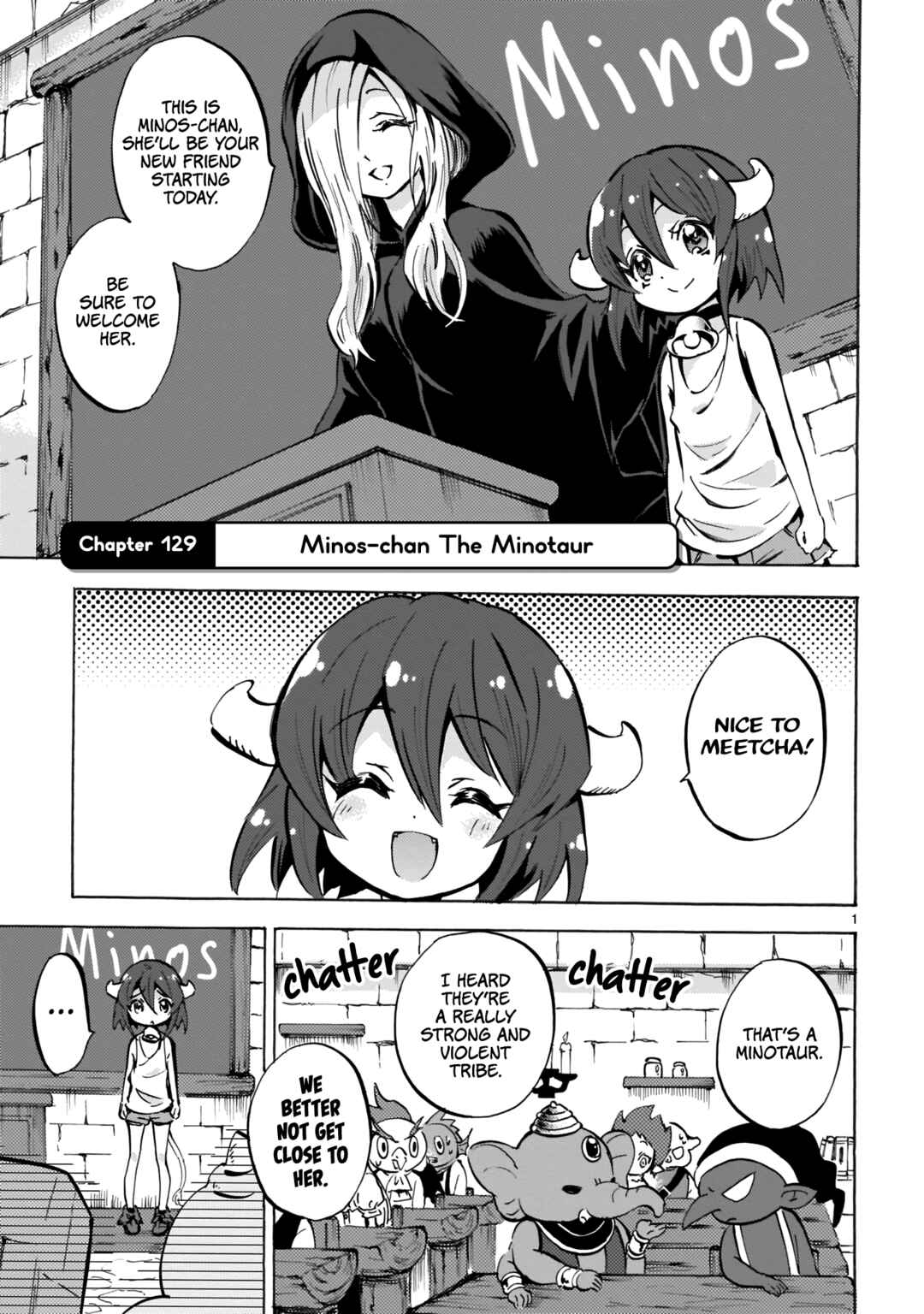 Jashin-chan Dropkick Chapter 129 - Page 1