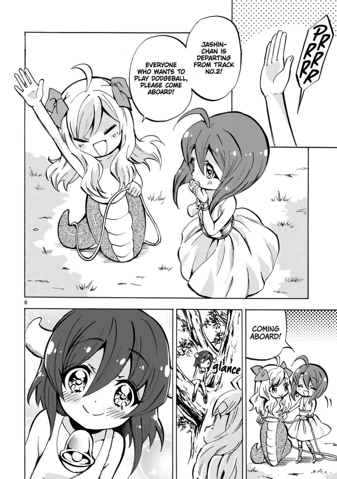 Jashin-chan Dropkick Chapter 129 - Page 8
