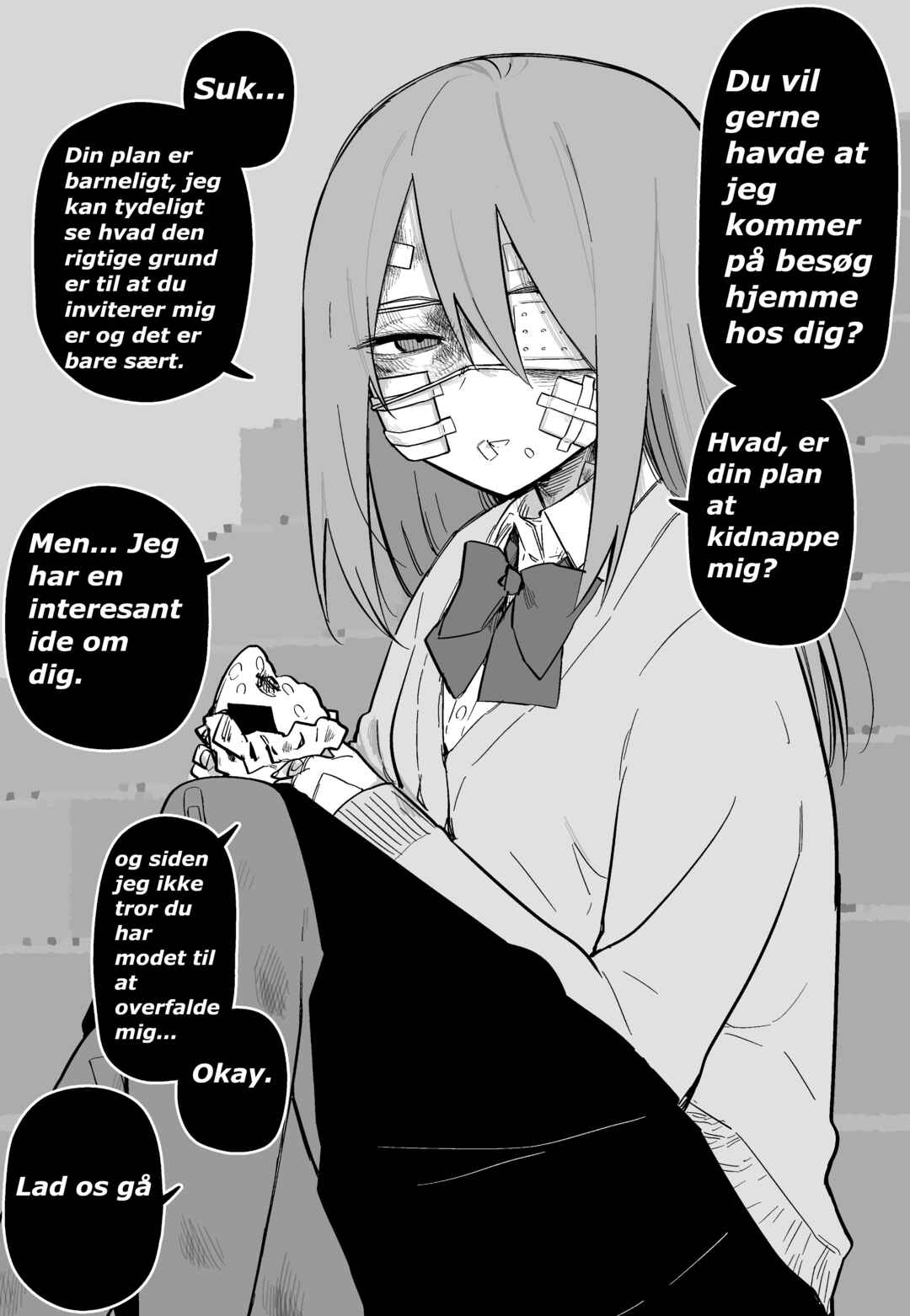 Azadarake no Classmate ga Shinpai de Chapter 11 - Page 1