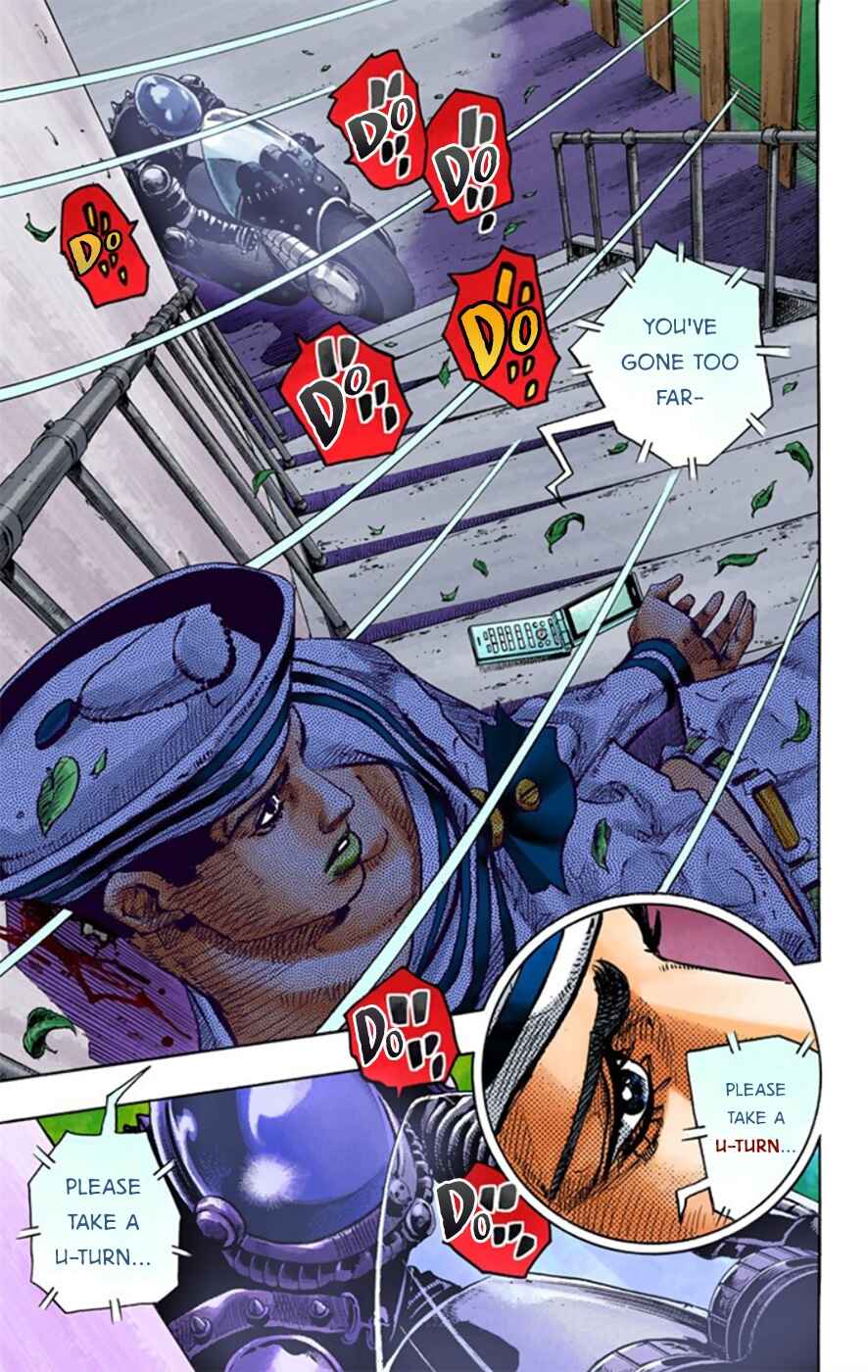 JoJo no Kimyou na Bouken: Part 8 - JoJolion Color-ban Chapter 12 - Page 45