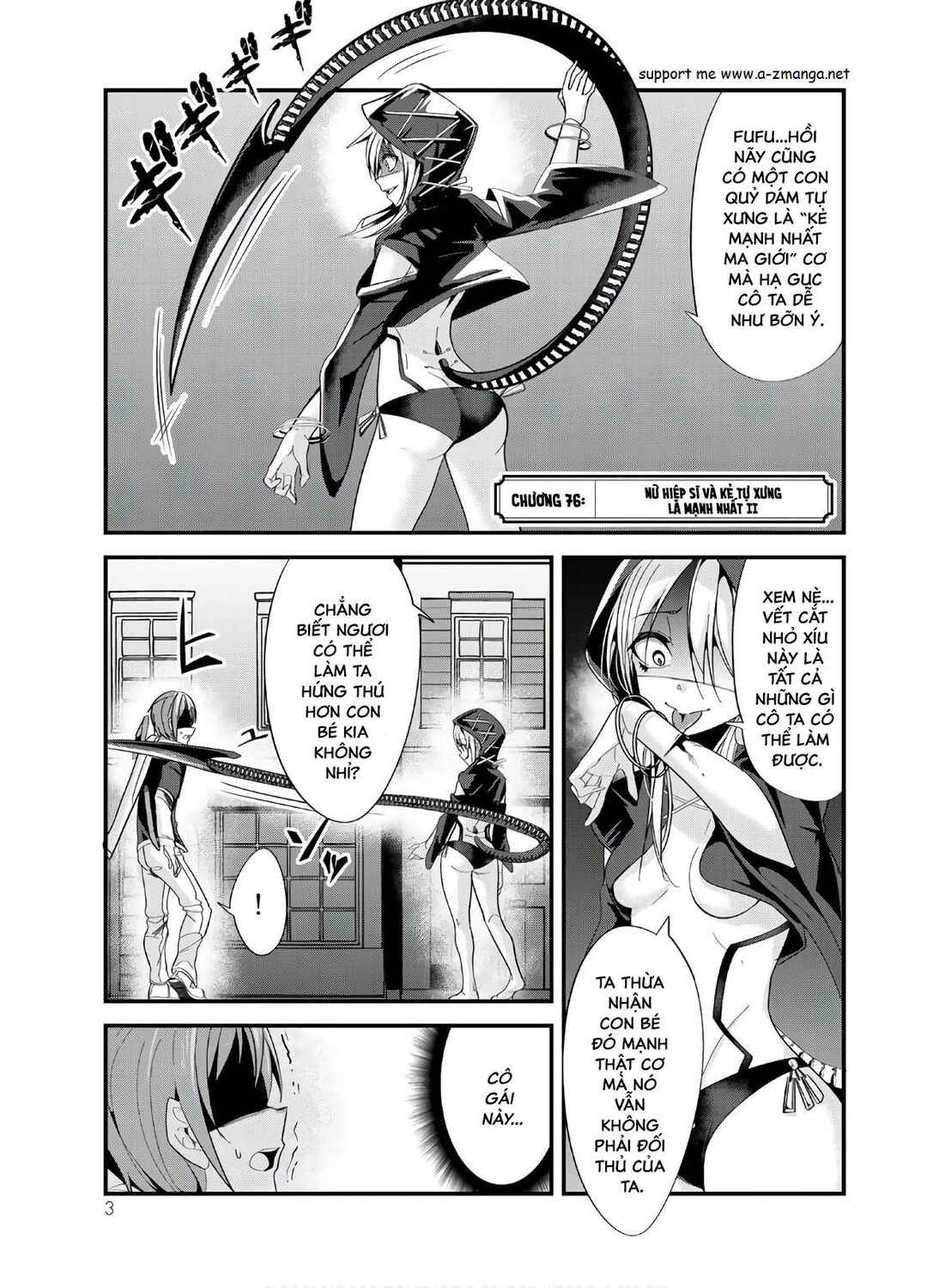 Ima made ichido mo Onna Atsukaisareta Koto ga nai Onnakishi o Onna Atsukai Suru Chapter 76 - Page 3