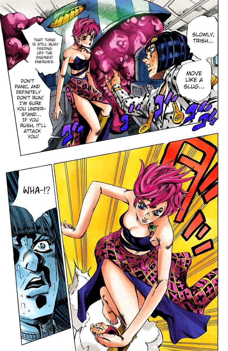 JoJo no Kimyou na Bouken: Part 5 - Ougon no Kaze Color-ban Chapter 100 - Page 11