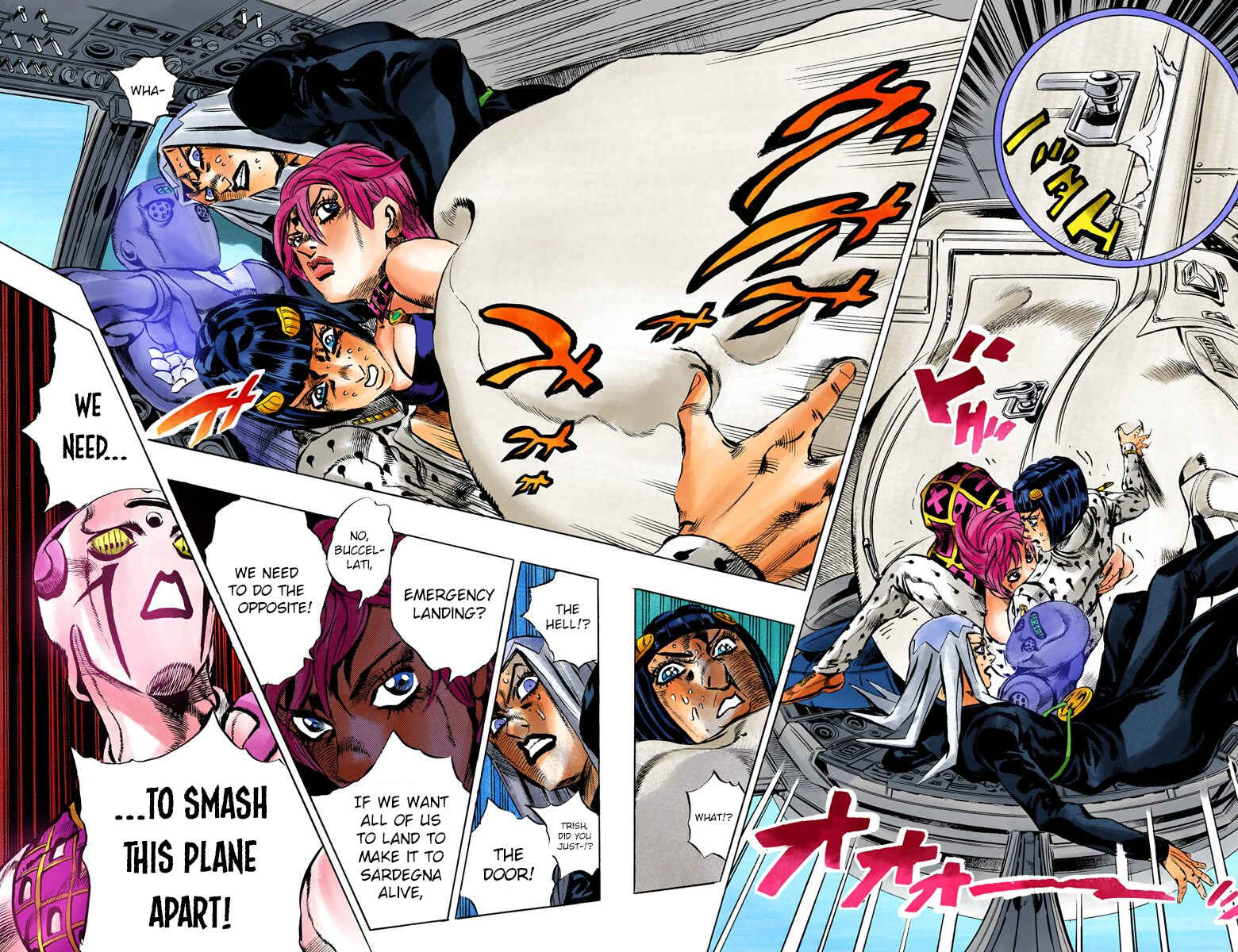 JoJo no Kimyou na Bouken: Part 5 - Ougon no Kaze Color-ban Chapter 100 - Page 14