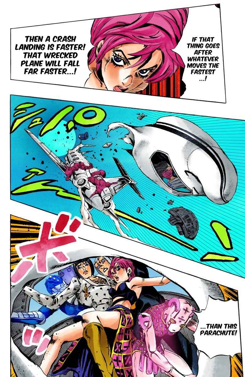 JoJo no Kimyou na Bouken: Part 5 - Ougon no Kaze Color-ban Chapter 100 - Page 16