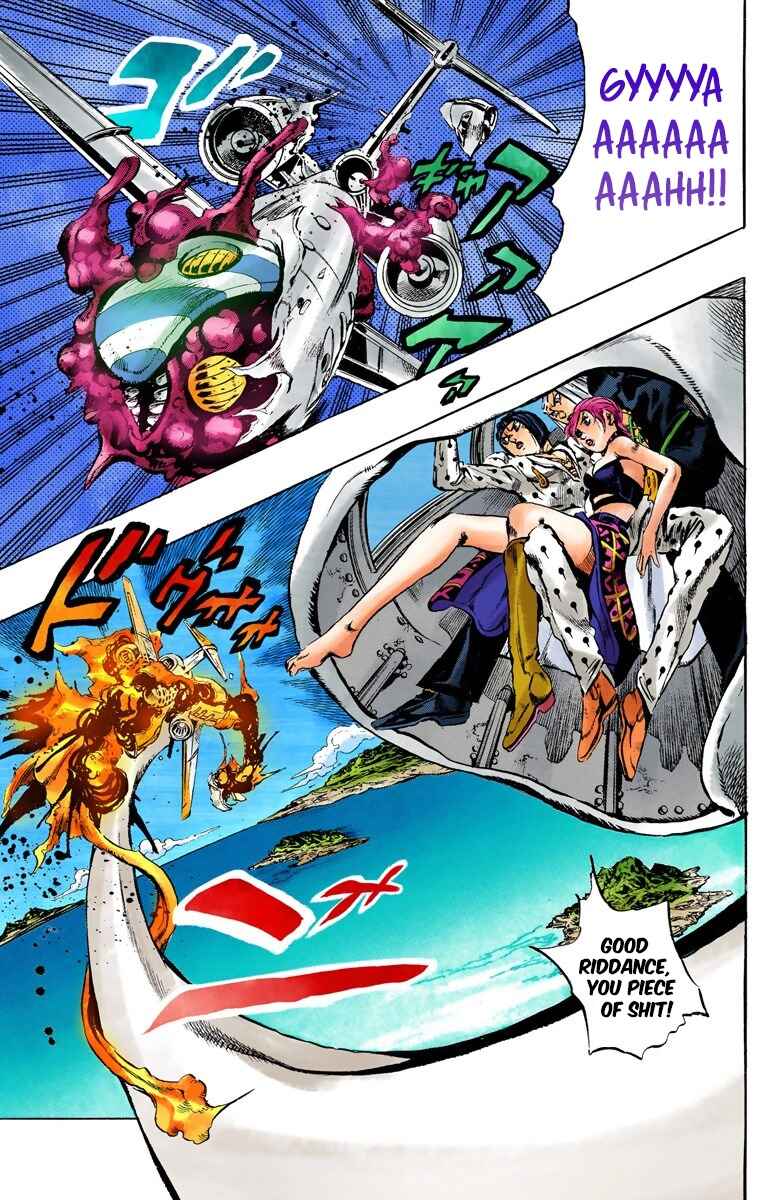 JoJo no Kimyou na Bouken: Part 5 - Ougon no Kaze Color-ban Chapter 100 - Page 17