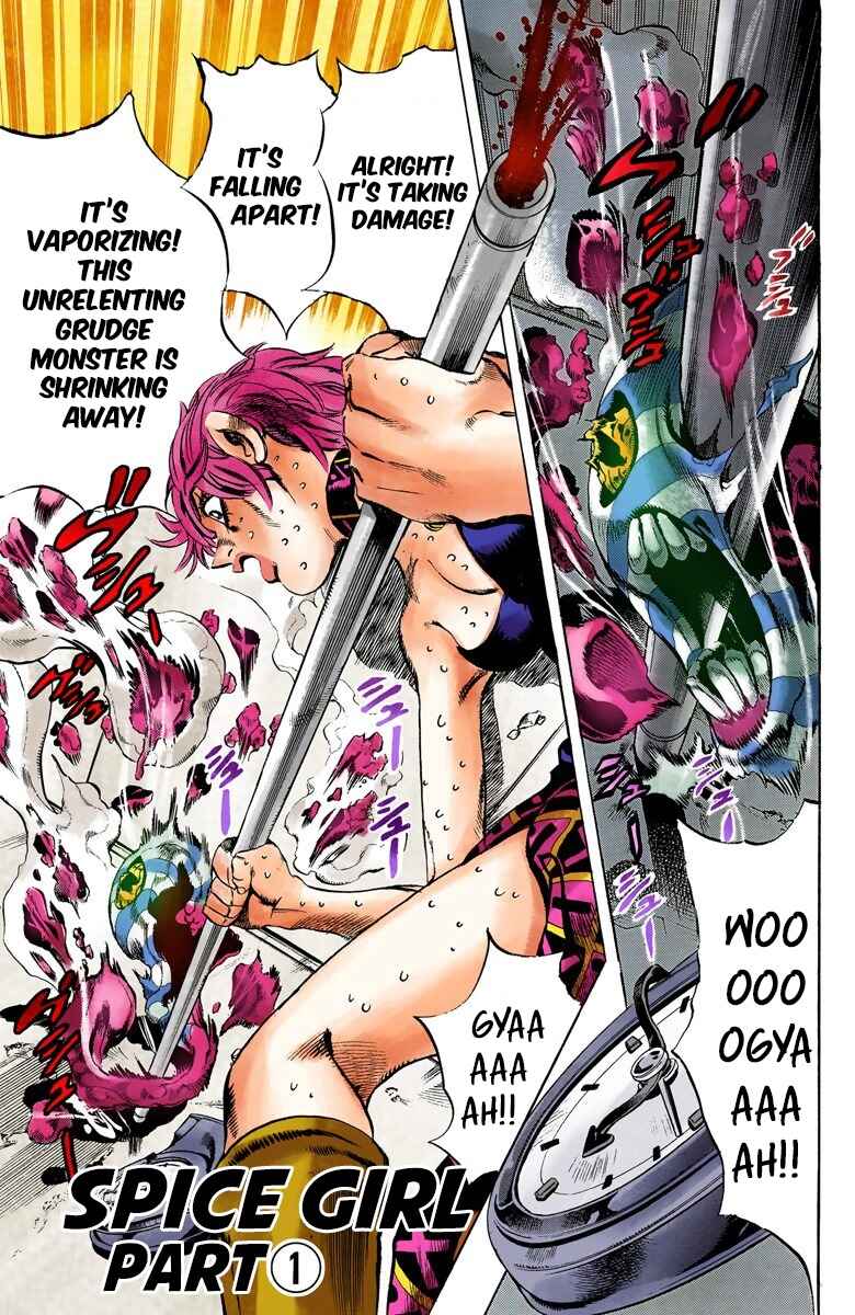 JoJo no Kimyou na Bouken: Part 5 - Ougon no Kaze Color-ban Chapter 100 - Page 2