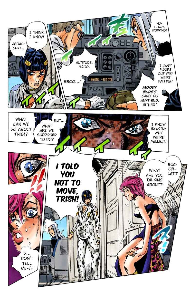 JoJo no Kimyou na Bouken: Part 5 - Ougon no Kaze Color-ban Chapter 100 - Page 7