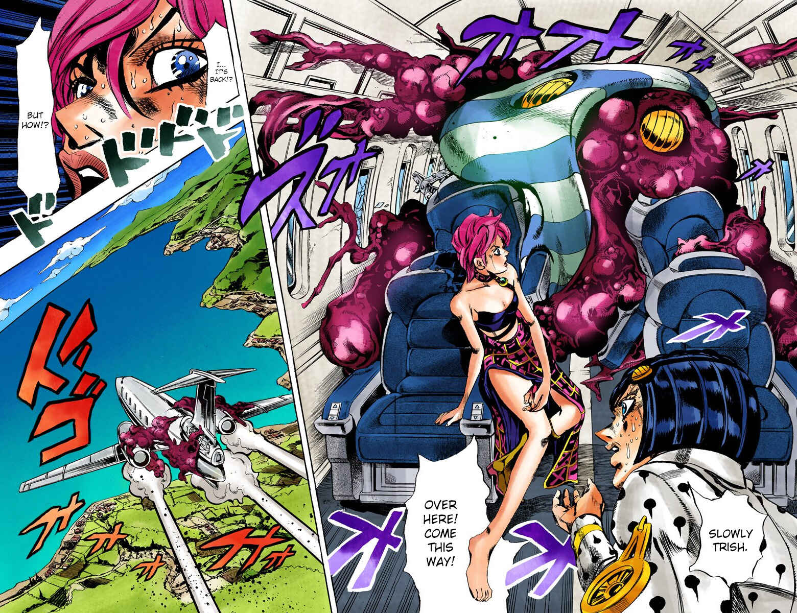JoJo no Kimyou na Bouken: Part 5 - Ougon no Kaze Color-ban Chapter 100 - Page 9