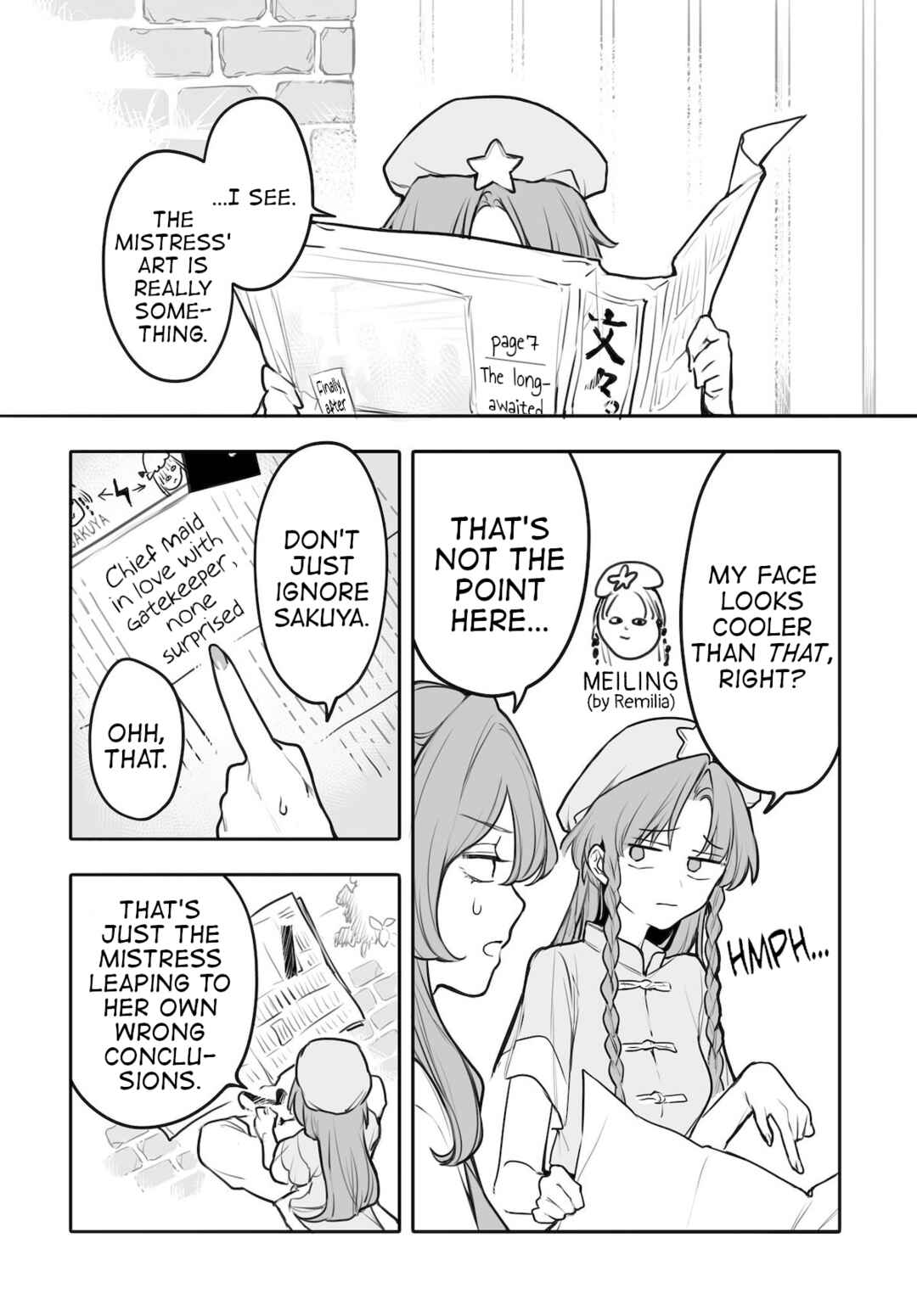 Touhou Project Niji Sousaku Series - Koumakan no Onnatachi Chapter 5 - Page 6