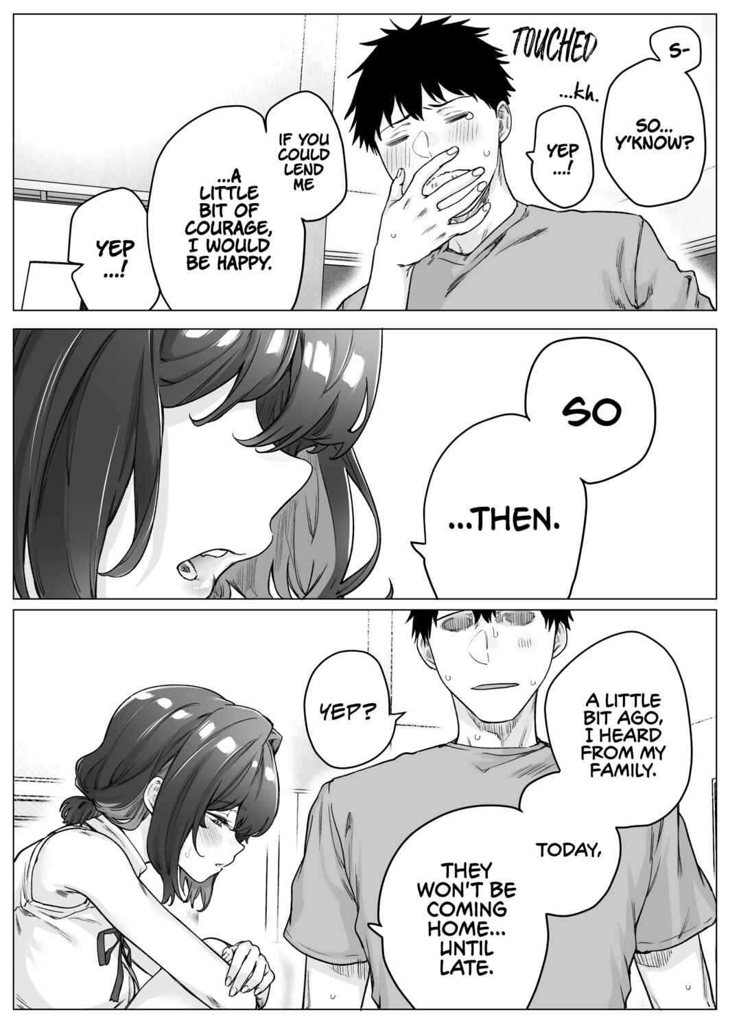 Ichinichi Goto ni Tsun ga Hetteku Tsuntsuntsuntsuntsuntsuntsuntsuntsuntsuntsundere Joshi Chapter 55.5 - Page 3