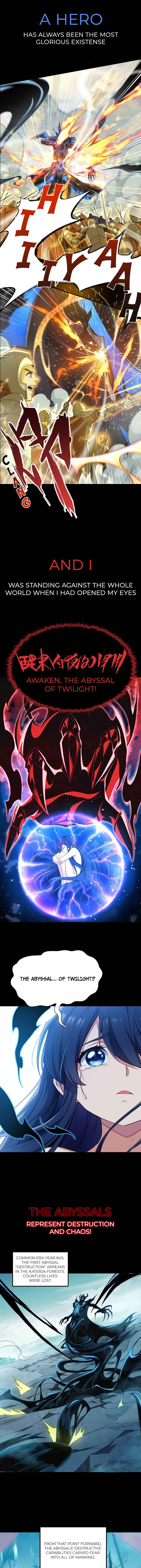 Despite Coming From the Abyss, I Will Save Humanity Chapter 0.1 - Page 1
